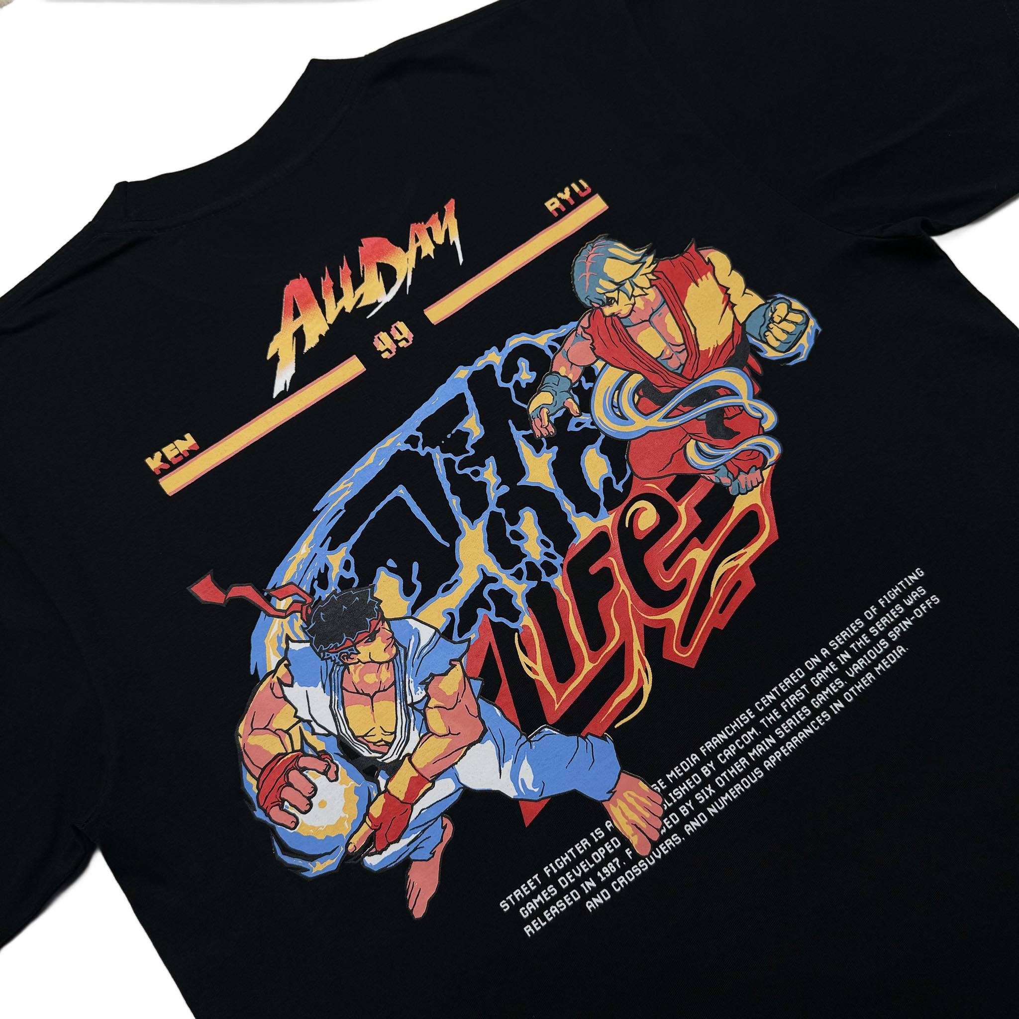 S FIGHTER (BLACK) T-SHIRT