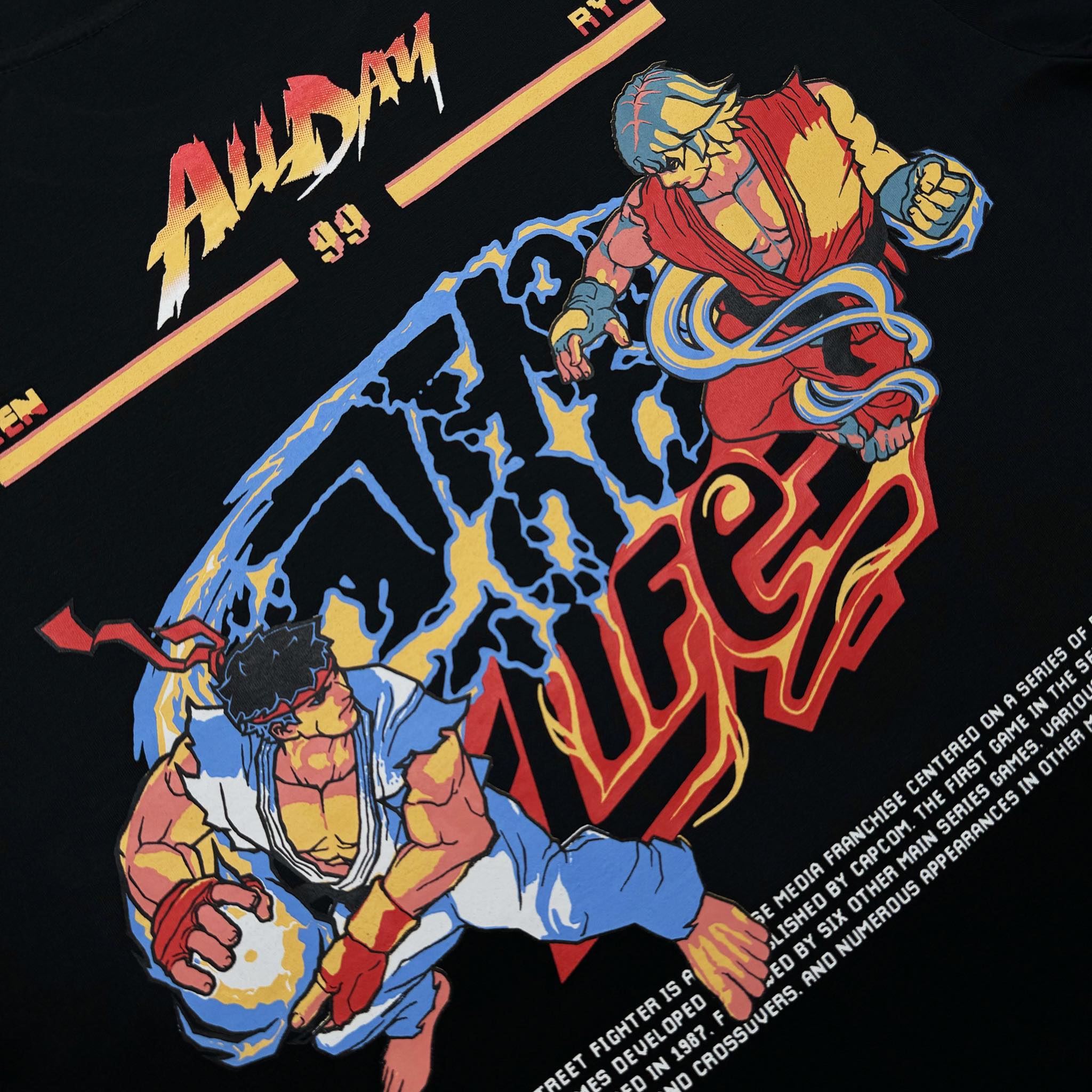 S FIGHTER (BLACK) T-SHIRT
