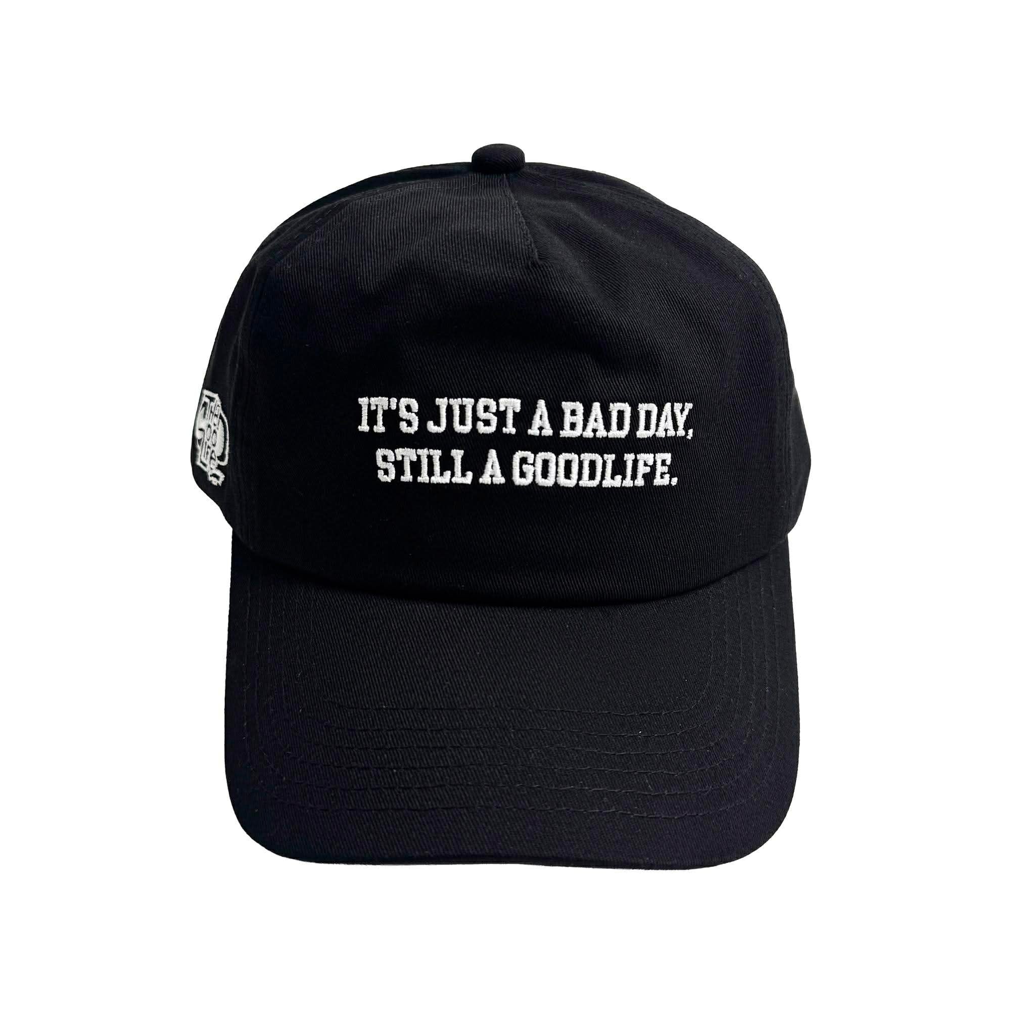 STILL GOOD (BLACK) UNSTRUCTURED HAT