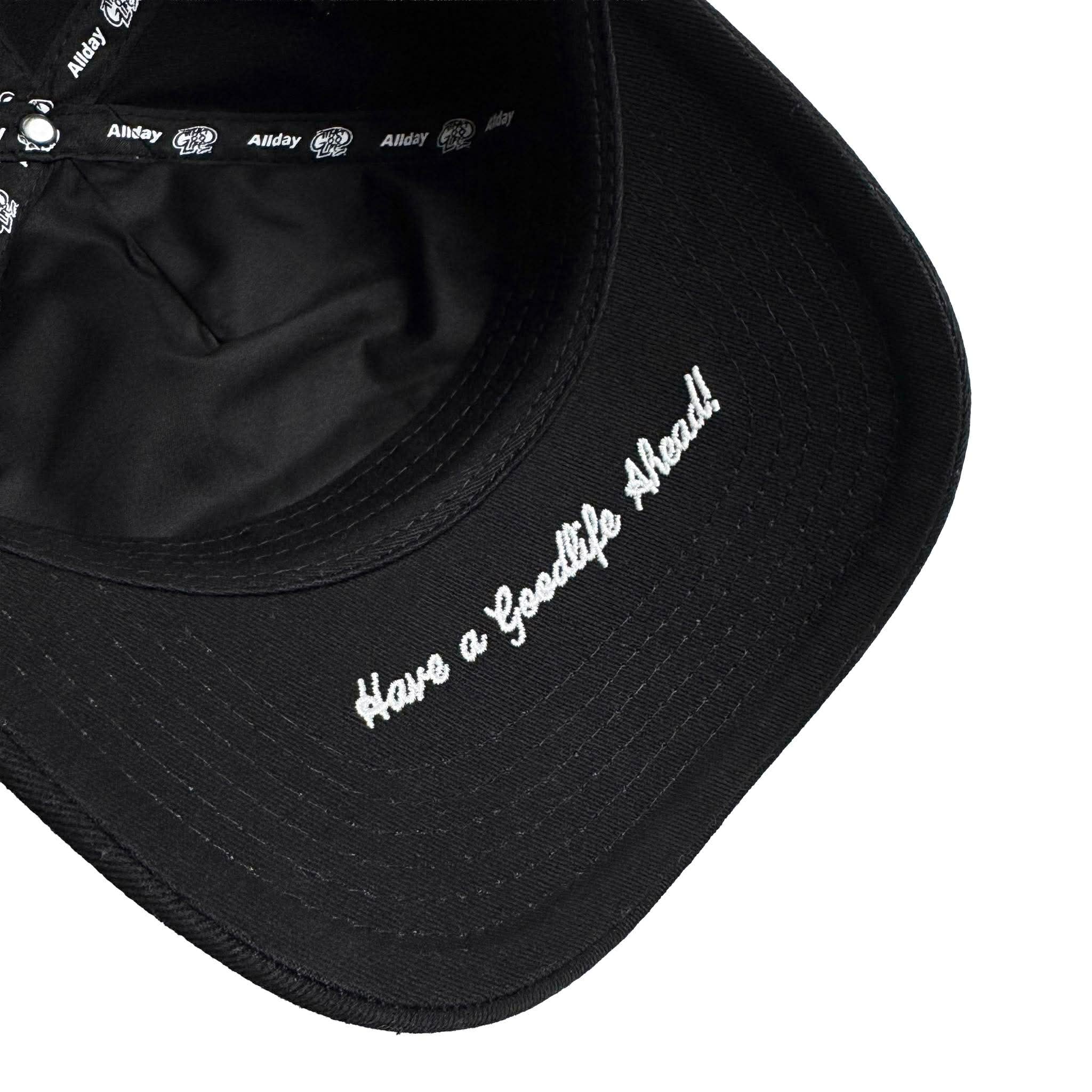 STILL GOOD (BLACK) UNSTRUCTURED HAT