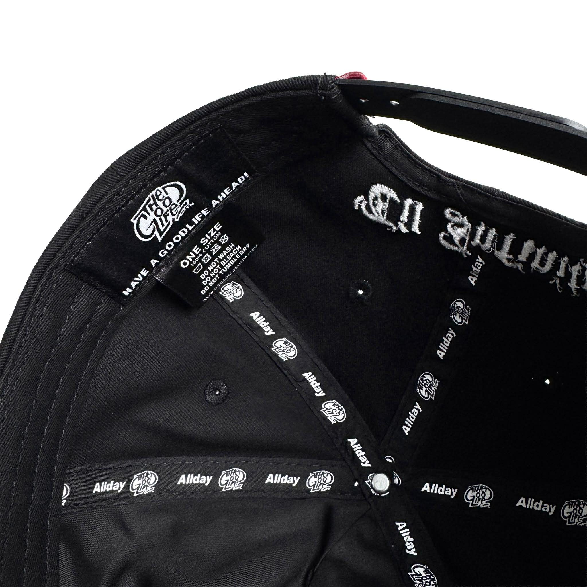 STILL GOOD (BLACK) UNSTRUCTURED HAT