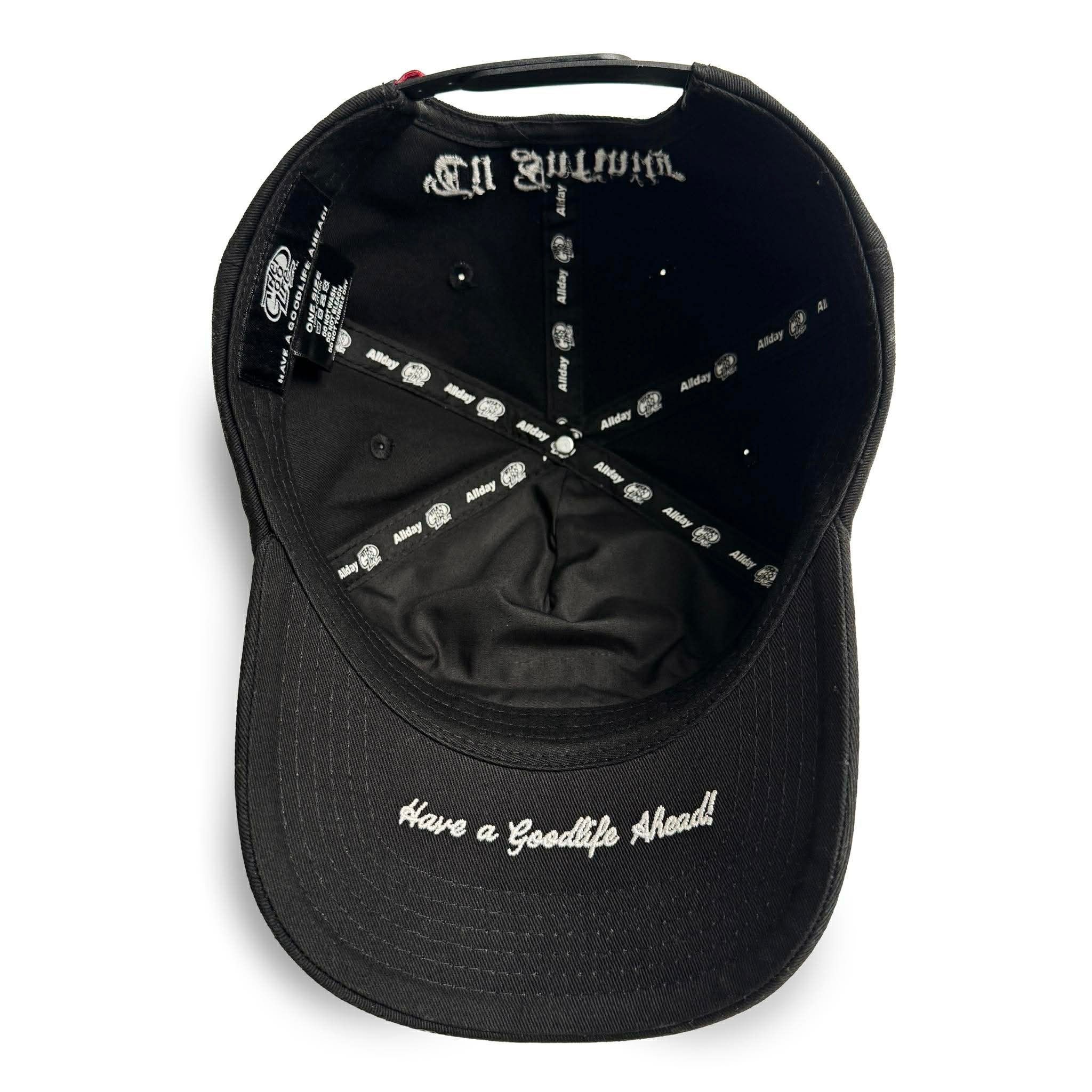 STILL GOOD (BLACK) UNSTRUCTURED HAT