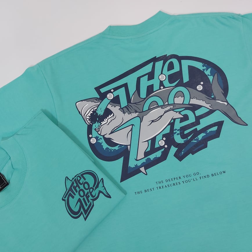 SHARK (MINT) T-SHIRT