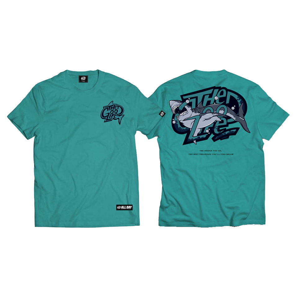 SHARK (MINT) T-SHIRT