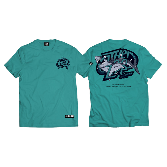 SHARK (MINT) T-SHIRT