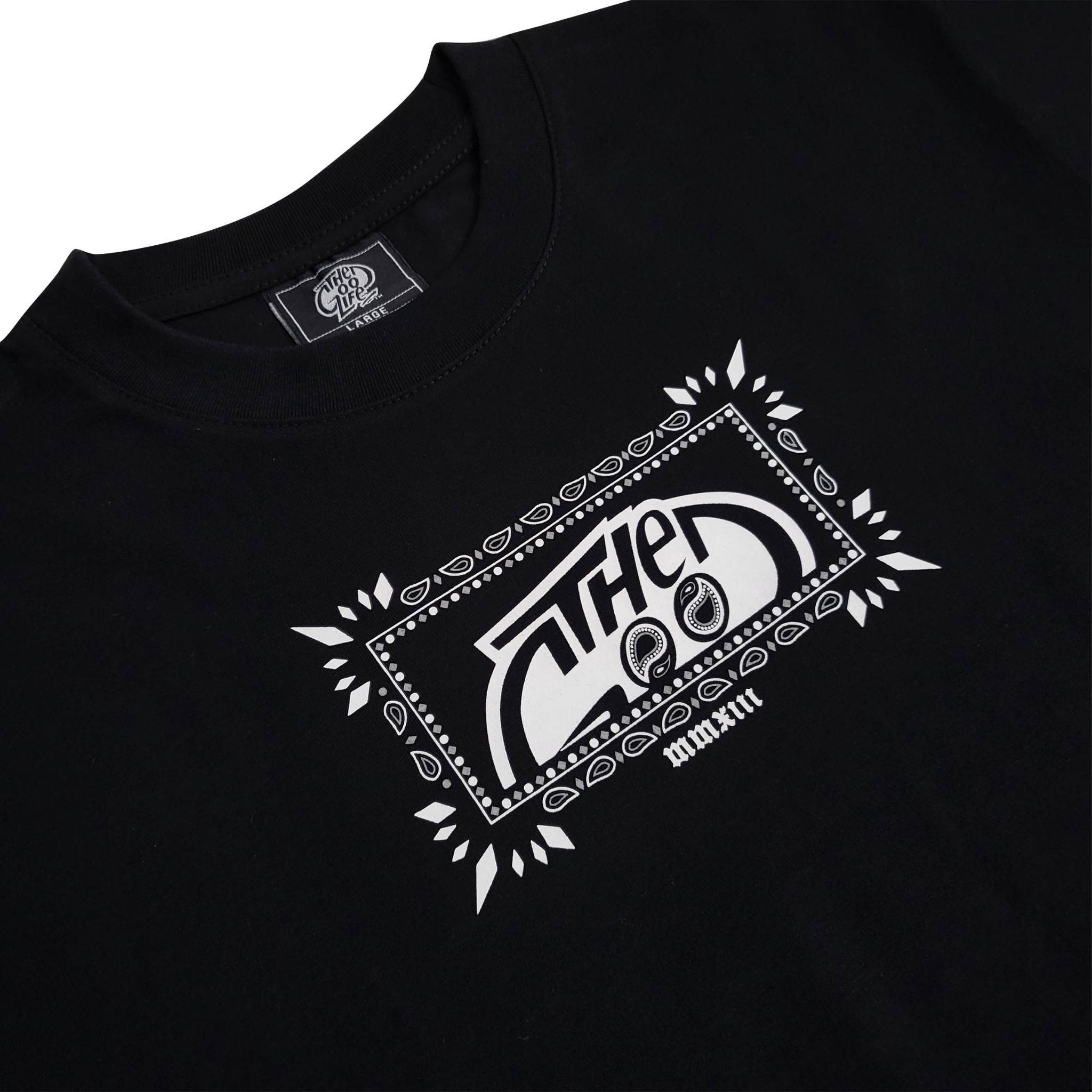 PAISLEY (BLACK) T-SHIRT