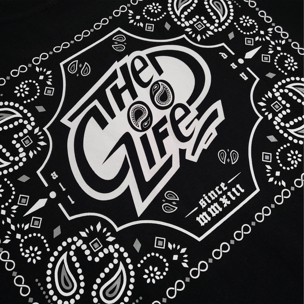 PAISLEY (BLACK) T-SHIRT