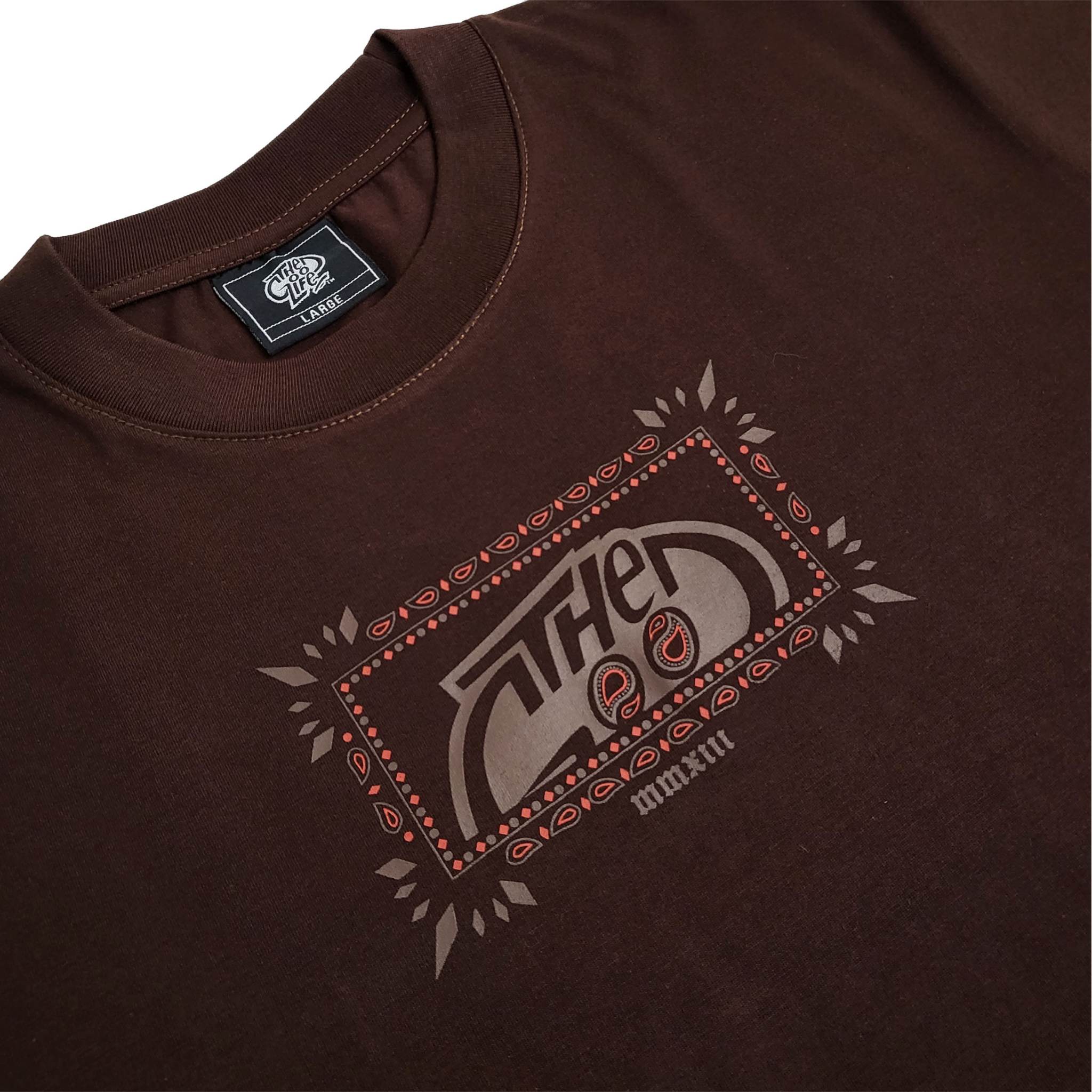 PAISLEY (CHOCO BROWN) T-SHIRT