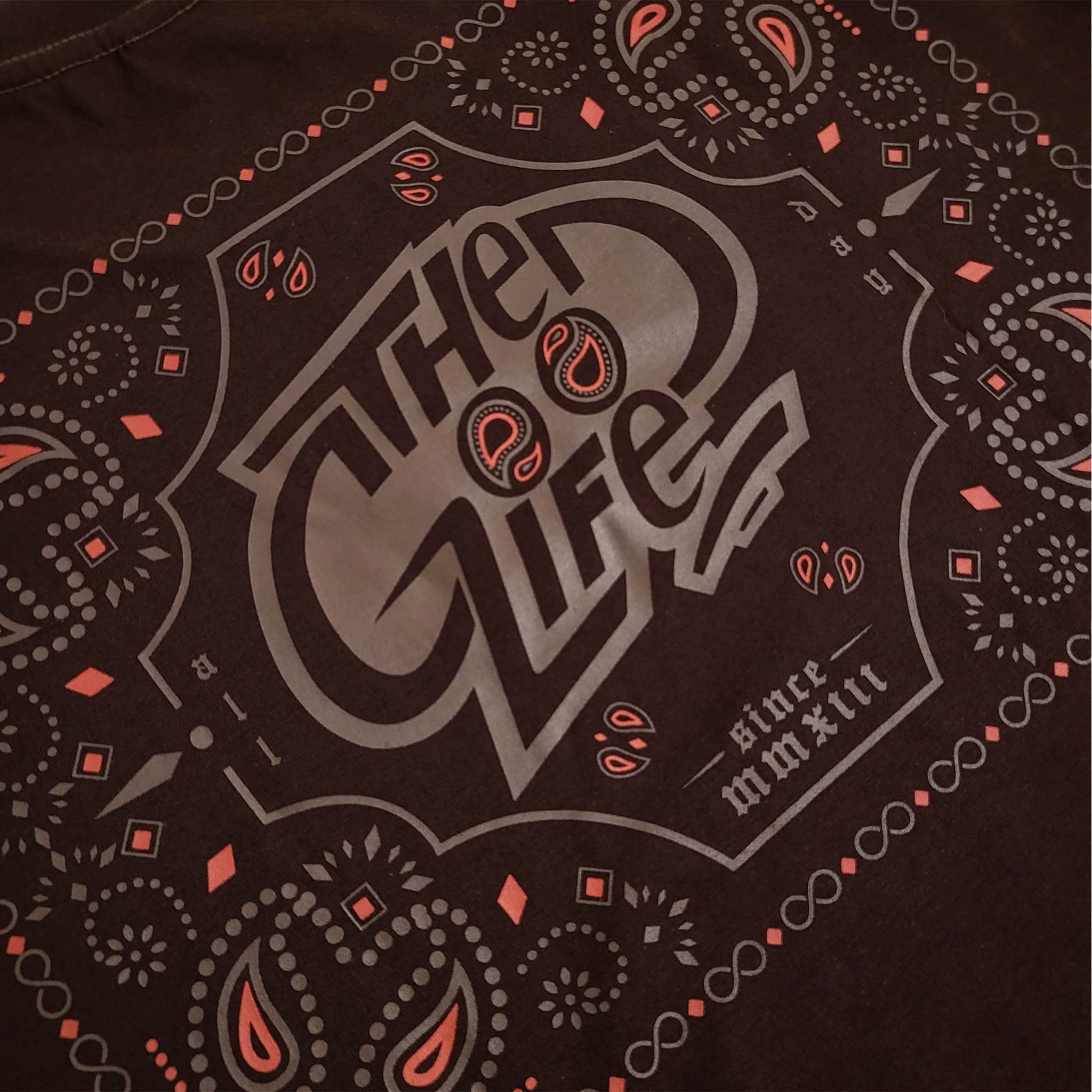 PAISLEY (CHOCO BROWN) T-SHIRT