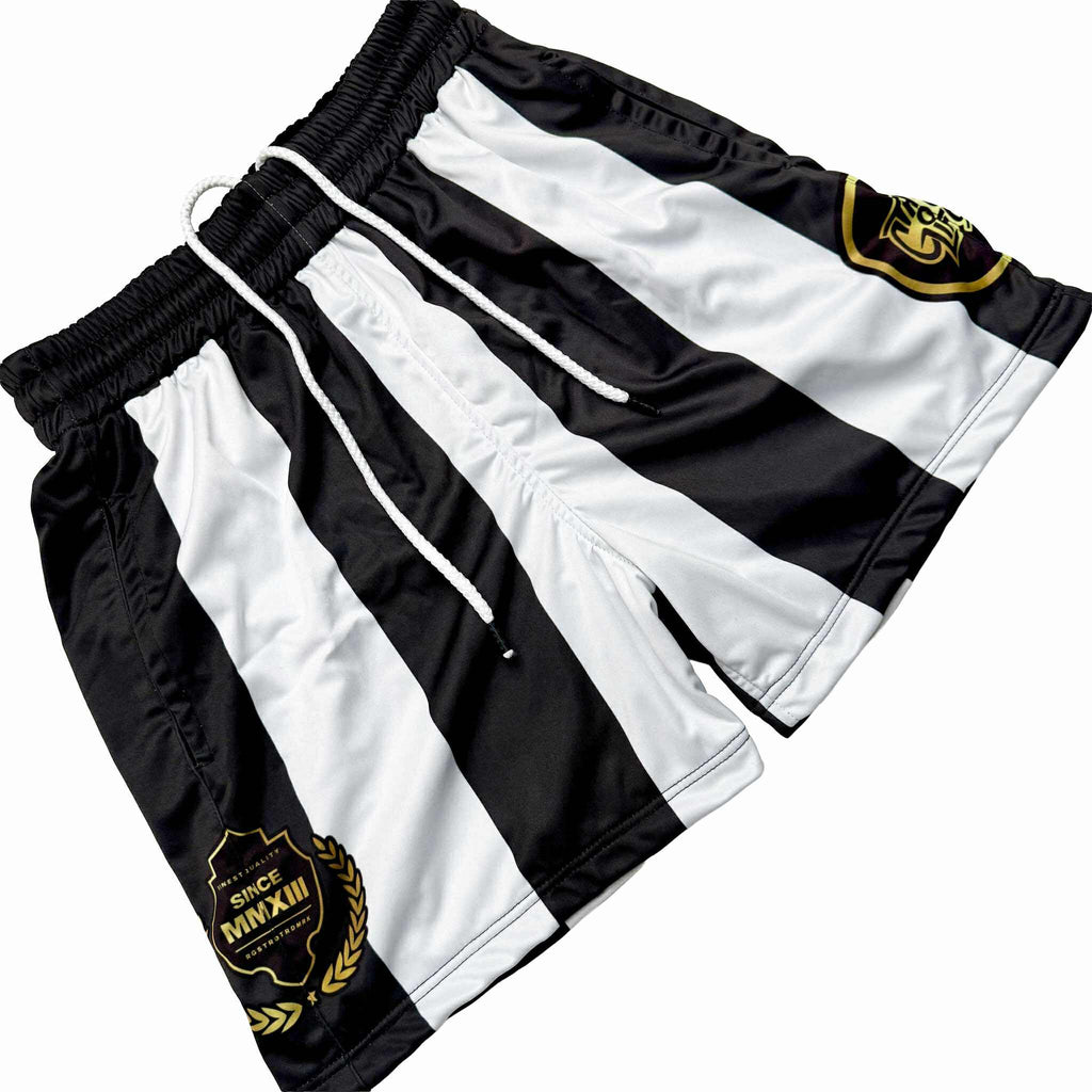 SKYLINE (BLACK) MESH SHORTS