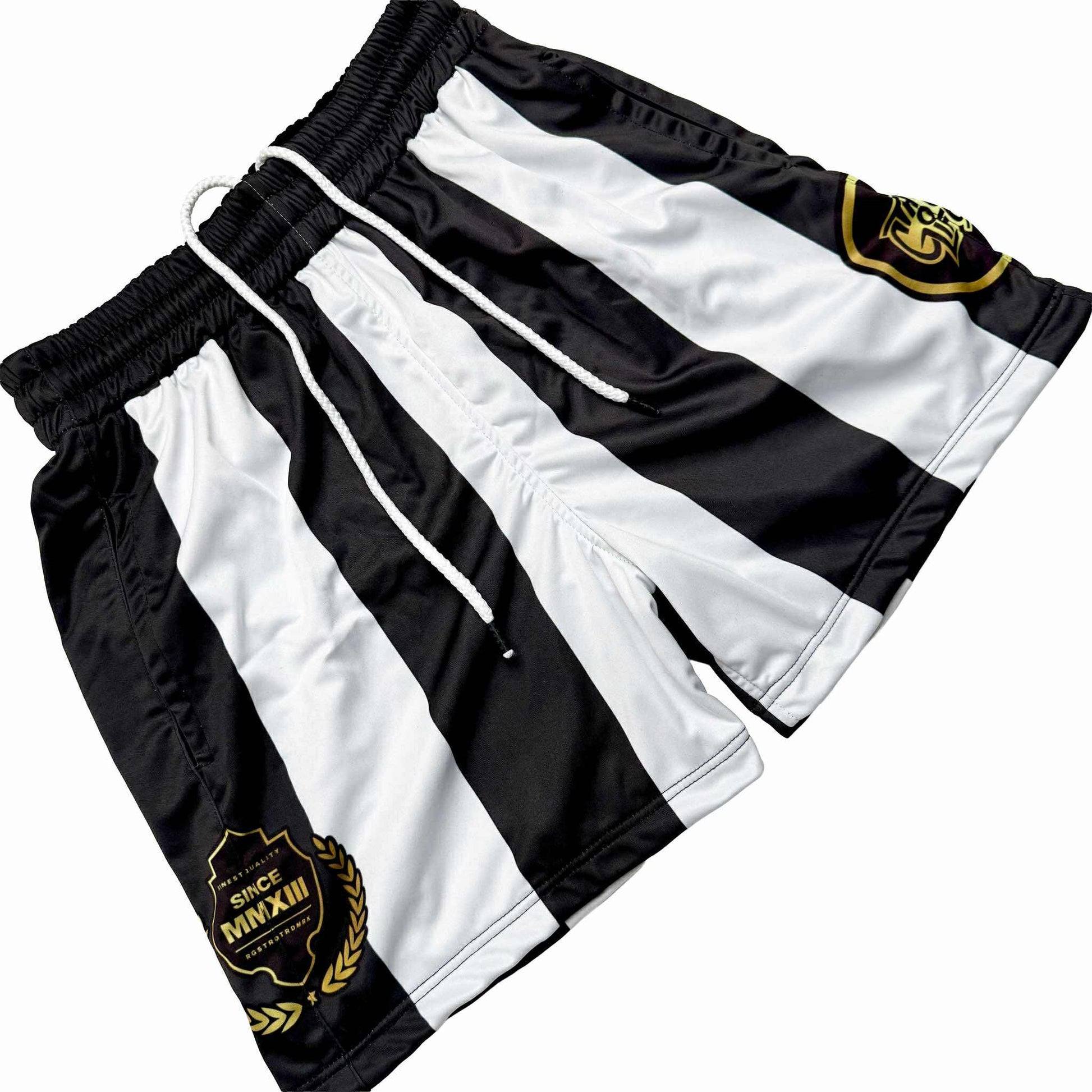 SKYLINE (BLACK) MESH SHORTS