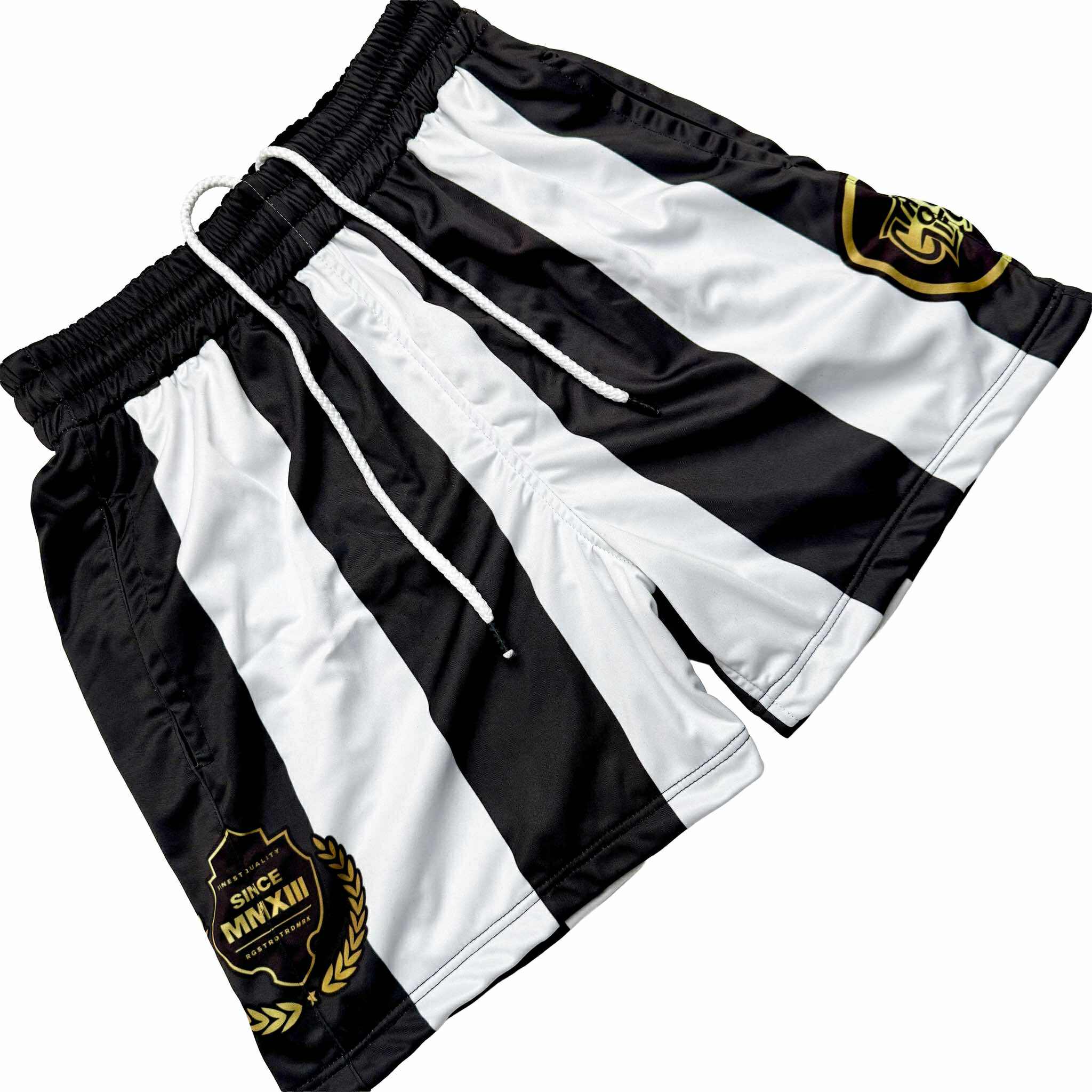 SKYLINE (BLACK) MESH SHORTS