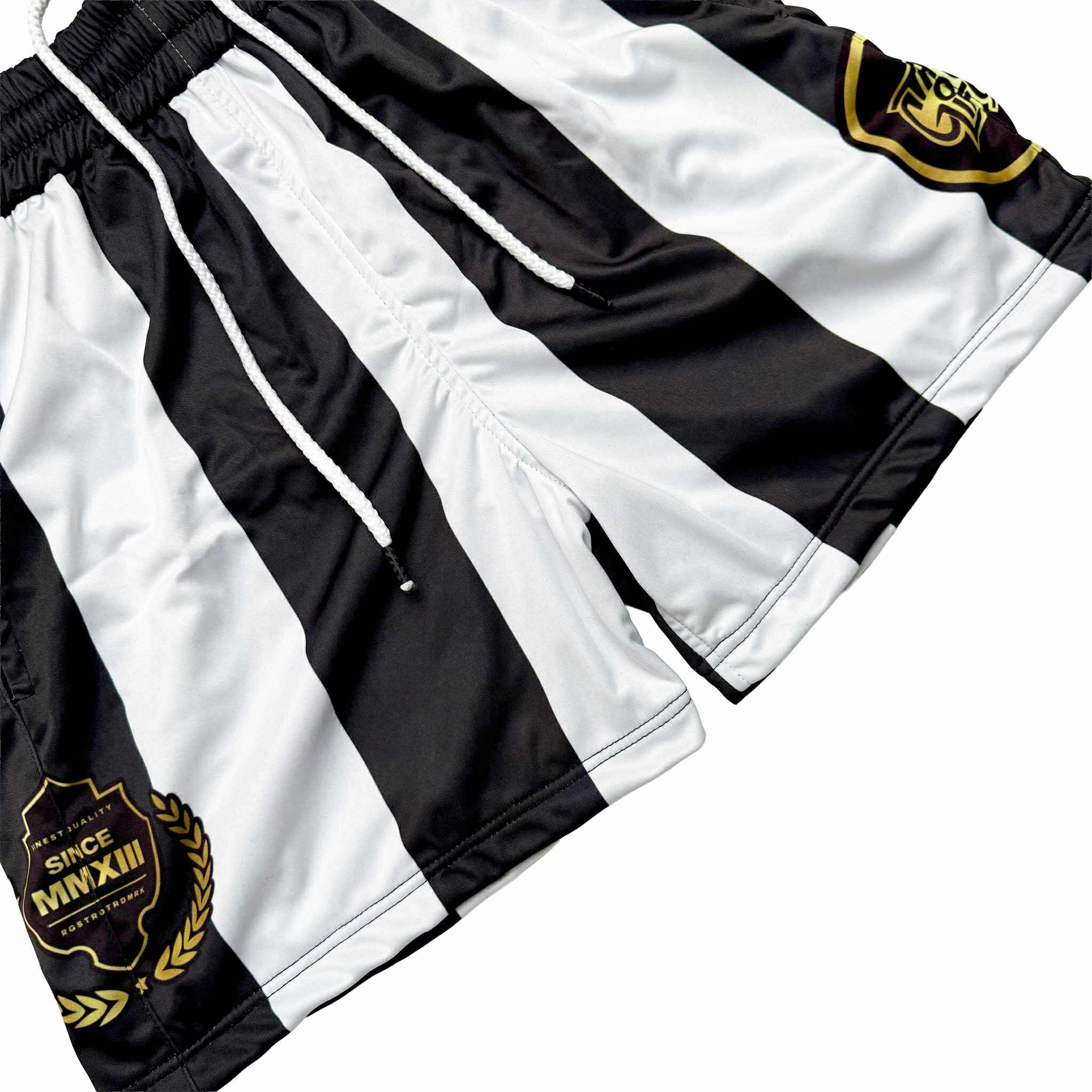 SKYLINE (BLACK) MESH SHORTS