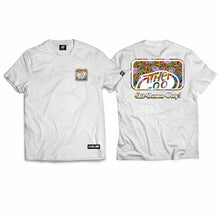 COLORFUL SLAPS (WHITE) T-SHIRT