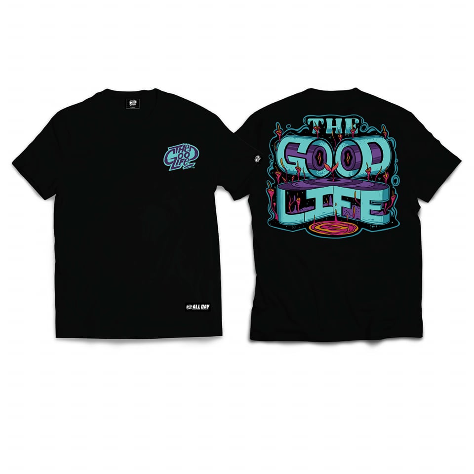 SPACE GARDEN (BLACK) T-SHIRT