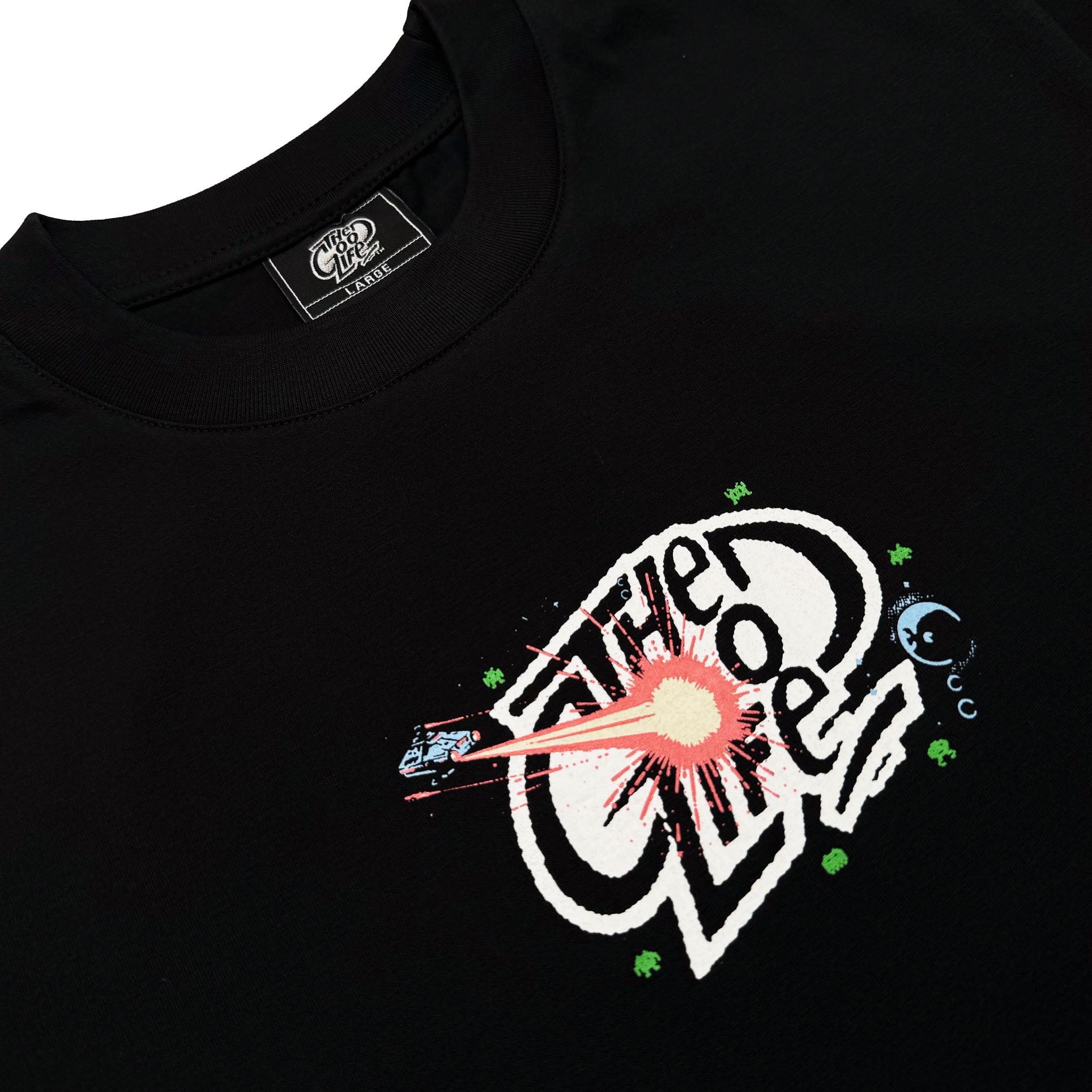SPACE INVADERS (BLACK) T-SHIRT