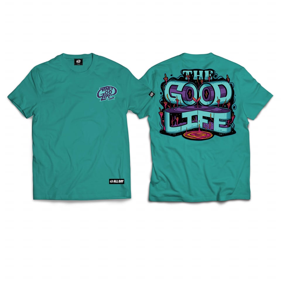 SPACE GARDEN (MINT) T-SHIRT