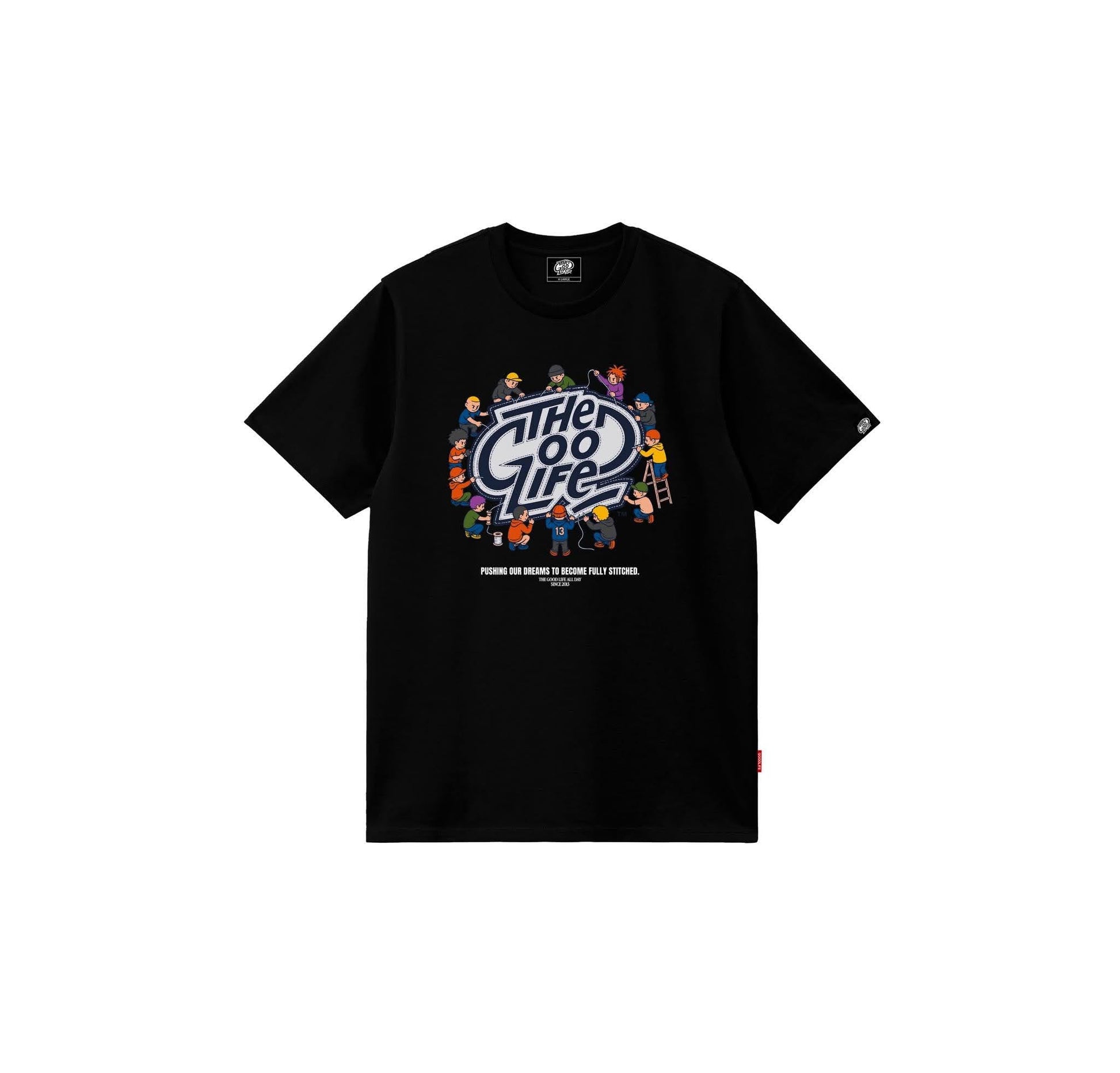 13 STITCHES (BLACK) T-SHIRT