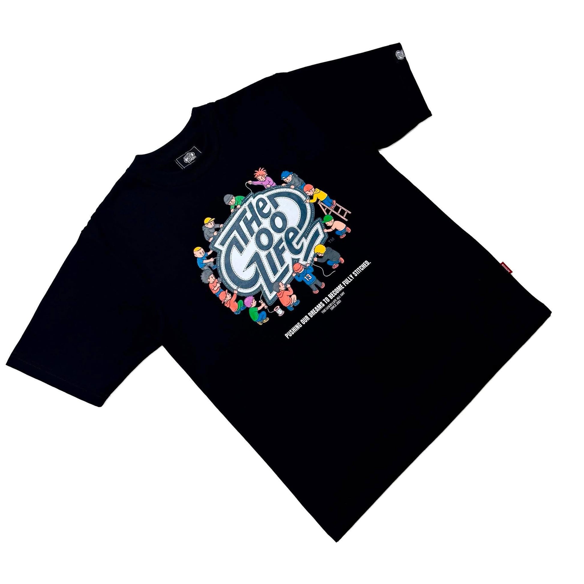 13 STITCHES (BLACK) T-SHIRT