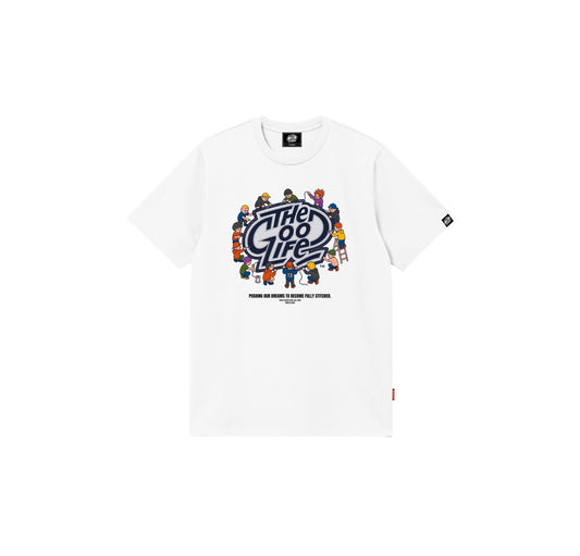 13 STITCHES (WHITE) T-SHIRT