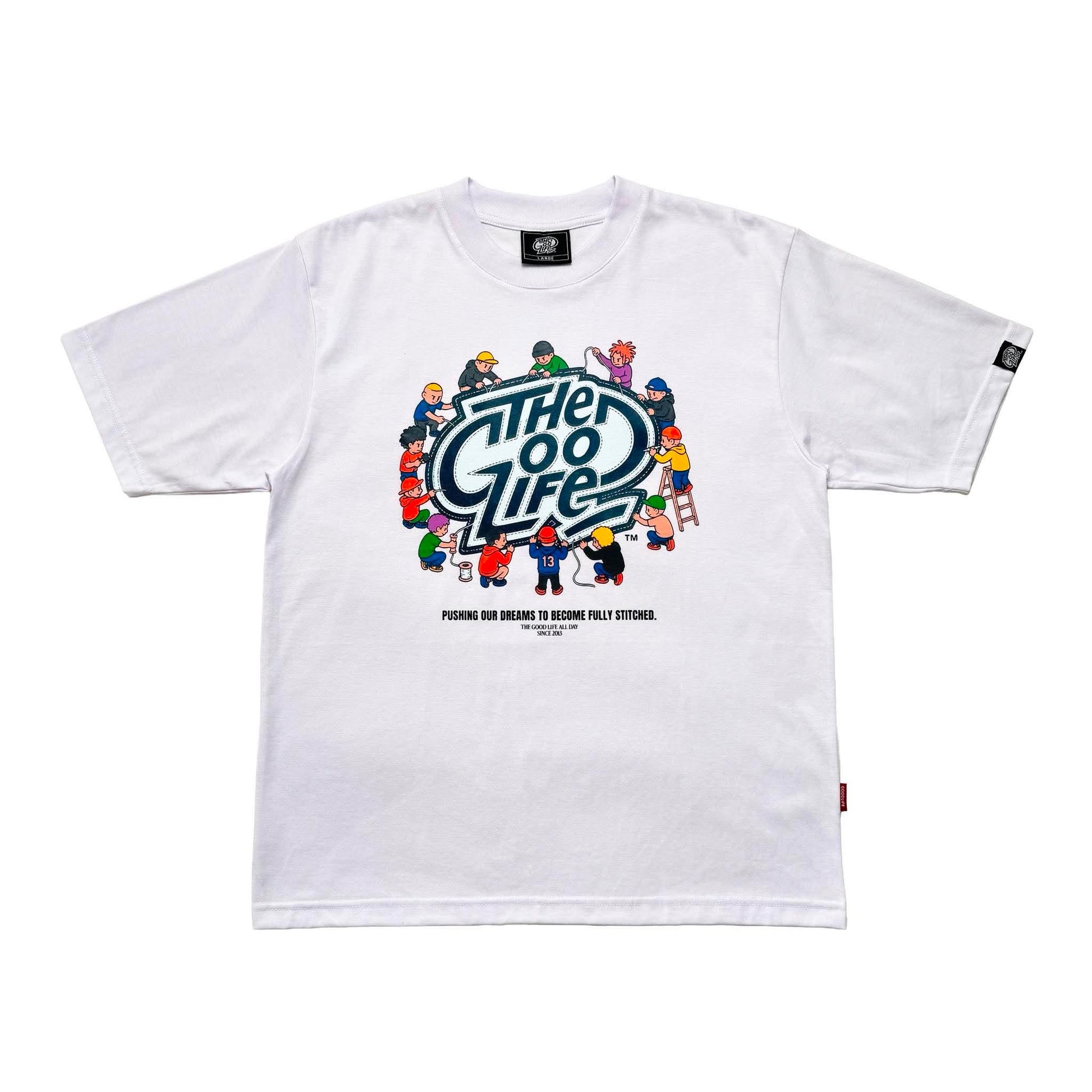 13 STITCHES (WHITE) T-SHIRT