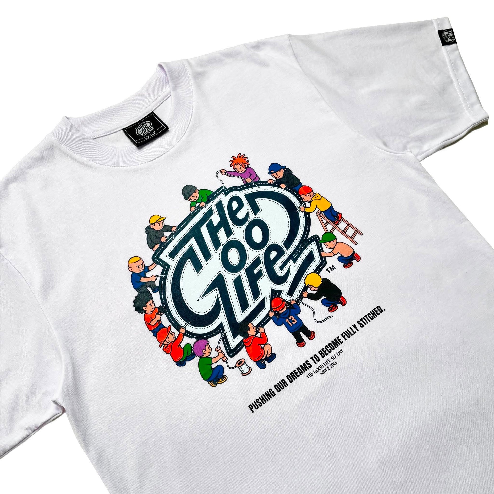13 STITCHES (WHITE) T-SHIRT