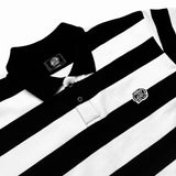 STRIPES (BLACK/WHITE) POLO SHIRT