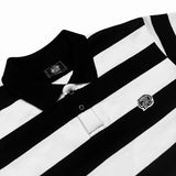 STRIPES (BLACK/WHITE) POLO SHIRT