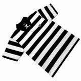 STRIPES (BLACK/WHITE) POLO SHIRT