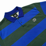 STRIPES (GREEN/BLUE) POLO SHIRT