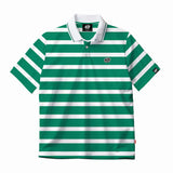 STRIPES (GREEN/WHITE) POLO SHIRT