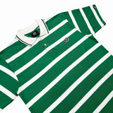 STRIPES (GREEN/WHITE) POLO SHIRT
