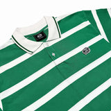 STRIPES (GREEN/WHITE) POLO SHIRT