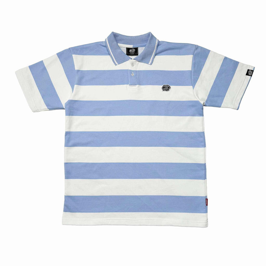 STRIPES (LT. BLUE/WHITE) POLO SHIRT