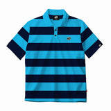 STRIPES (MINT/NAVY) POLO SHIRT