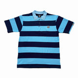 STRIPES (MINT/NAVY) POLO SHIRT