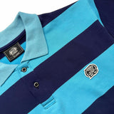 STRIPES (MINT/NAVY) POLO SHIRT