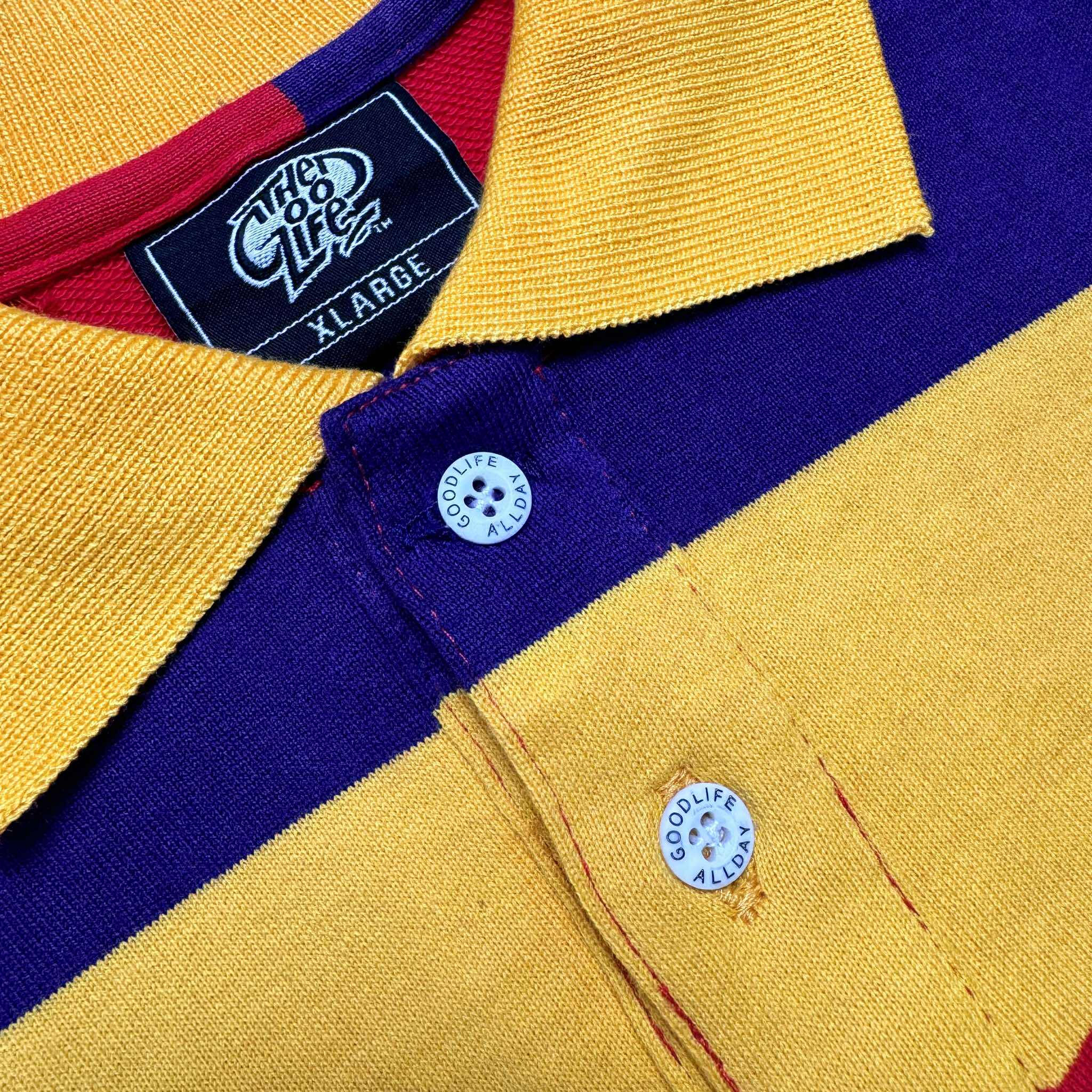 STRIPES (RAINBOW) POLO SHIRT