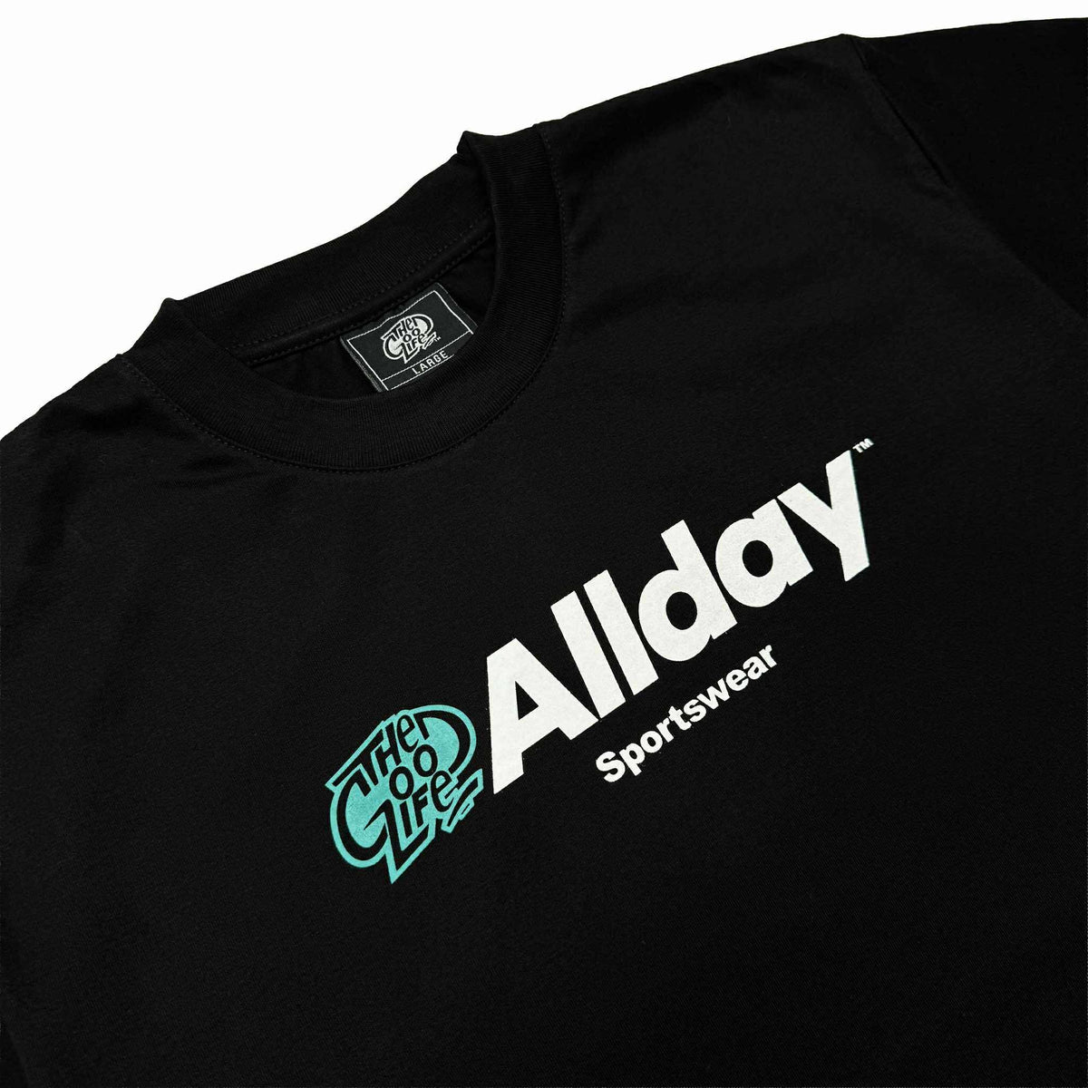 SPORTS WEAR (BLACK) T-SHIRT