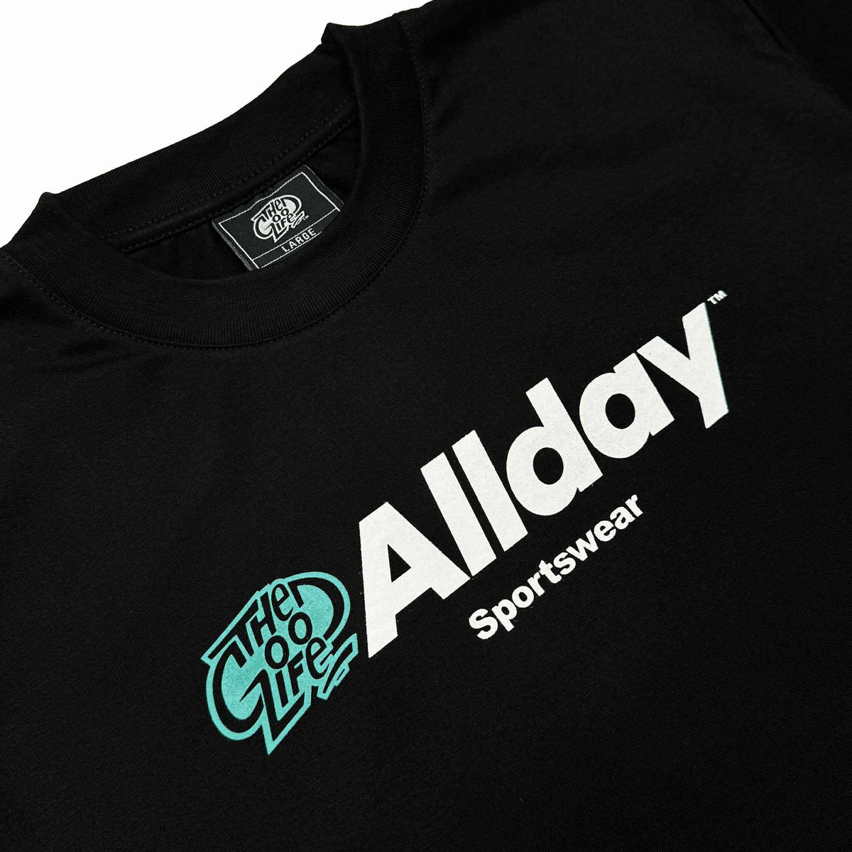 SPORTS WEAR (BLACK) T-SHIRT