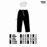 SPLIT TIGER (BLACK) PANTS