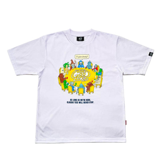 13 TABLES (WHITE) T-SHIRT