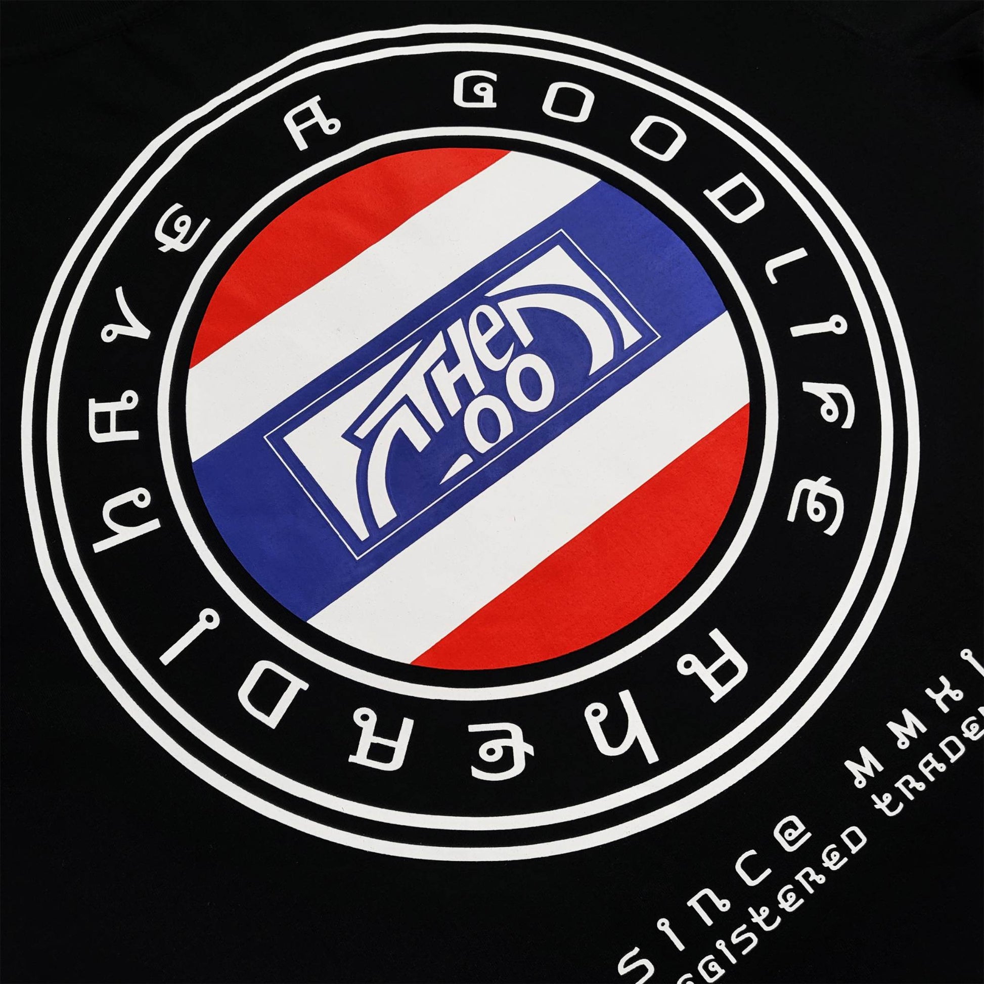 THAI FLAG (BLACK) T-SHIRT