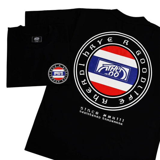 THAI FLAG (BLACK) T-SHIRT