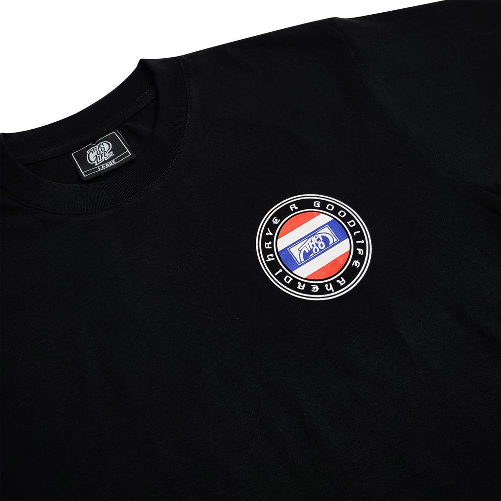 THAI FLAG (BLACK) T-SHIRT