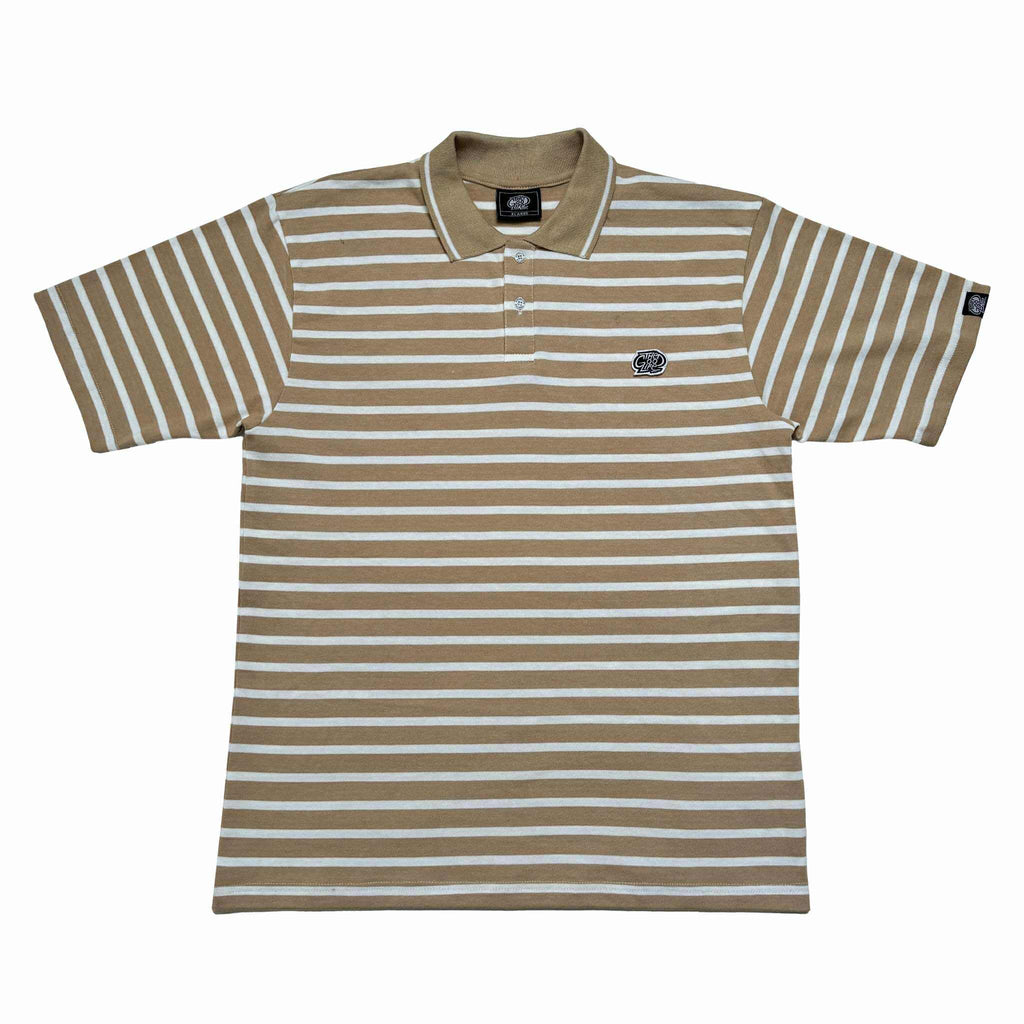 THIN LINES (KHAKI) POLO SHIRT