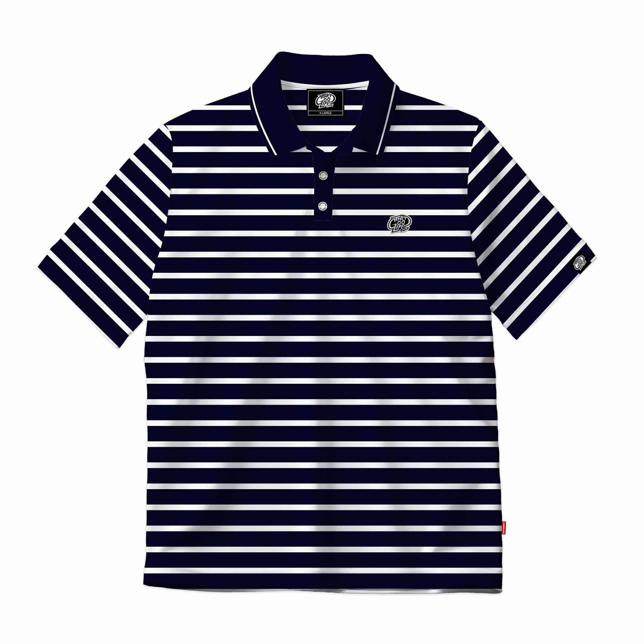 THIN LINES (NAVYBLUE) POLO SHIRT