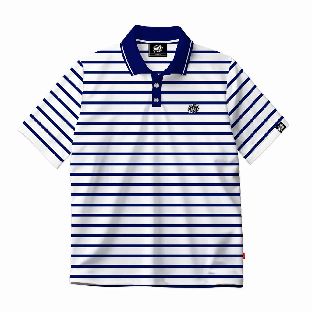 THIN LINES (BLUE) POLO SHIRT