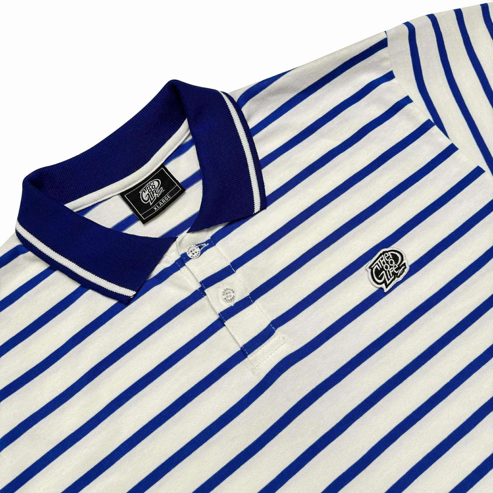 THIN LINES (BLUE) POLO SHIRT