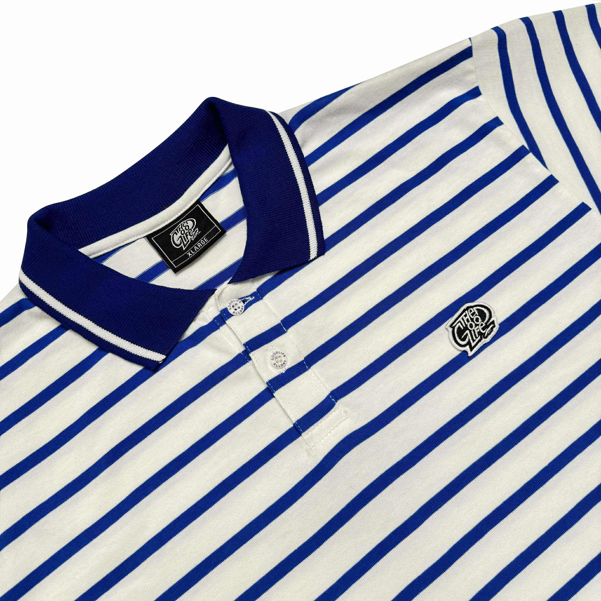 THIN LINES (BLUE) POLO SHIRT